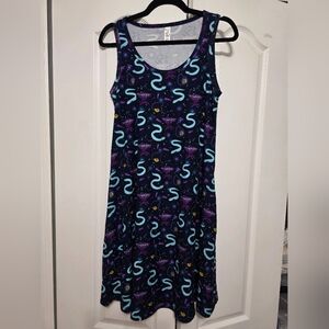 Disney Ursula Theme Print Dress
